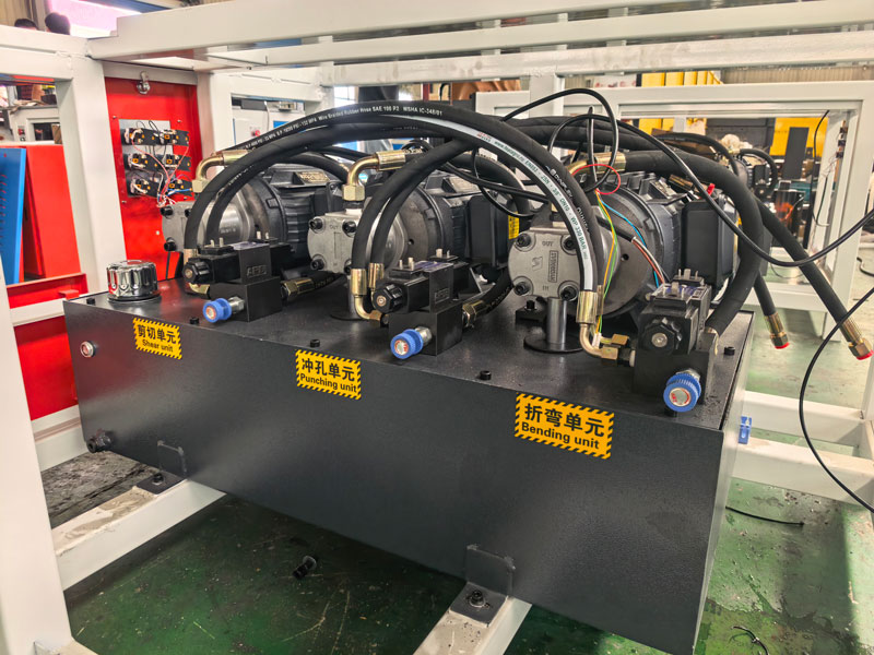 Three Independent Hydraulic Systems Improve Efficiency